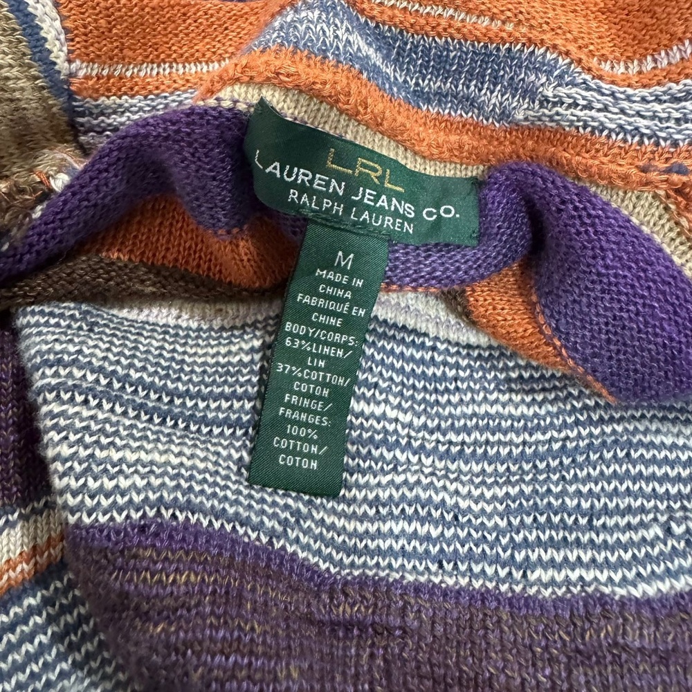 RALPH LAUREN AZTEC WRAP SWEATER - Picture 5 of 5